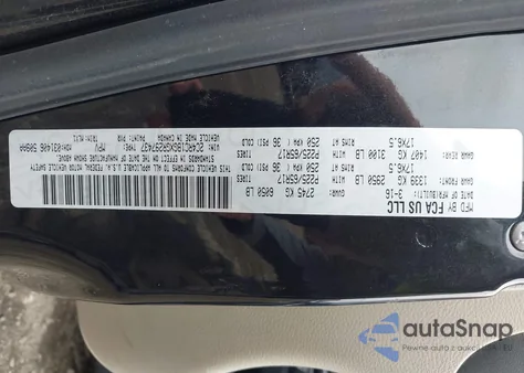 2016 Chrysler Town & Country Touring from USA, damaged, VIN 2C4RC1BGXGR297437